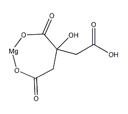 Magnesium Citrate Structural Formula