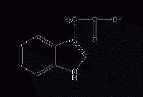 3-indoleacetic acid structural formula