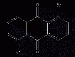 1,5-dibromoanthraquinone structural formula