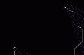 Ricinoleic acid structural formula