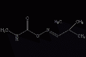 Aldicarb structural formula