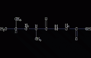 DL-Leucylglycine structural formula