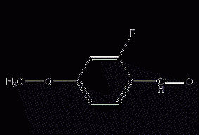 2-fluoro-4-methoxybenzaldehyde structural formula