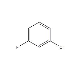 3-chlorofluorobenzene structural formula