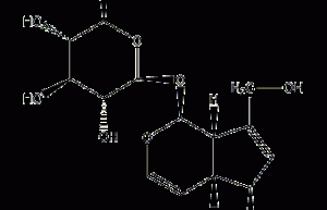 Structural formula of coralline