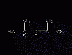 2,4-dimethyl-2-pentene structural formula