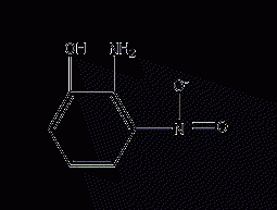 2-amino-3-nitrophenol structural formula