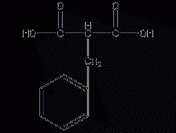 Benzyl stearic acid structural formula