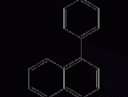 1-Phenylnaphthalene Structural Formula