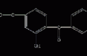 2-hydroxy-4-methoxy-4'-methylbenzophenone structural formula