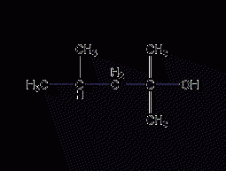 2,4-dimethyl-2-pentanol structural formula