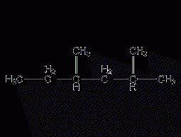 2,4-dimethylhexane structural formula