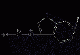 6-fluorotryptophan structural formula