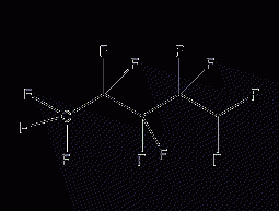 1-H-Undecafluoropentane structural formula