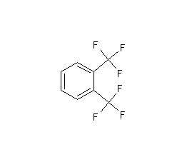 1,2-bistrifluoromethylbenzene structural formula