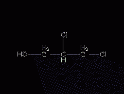 2,3-dichloro-1-propanol structural formula