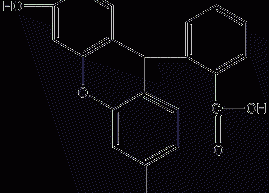 Fluorescent structural formula