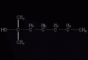 2-methyl-2-heptanol structural formula