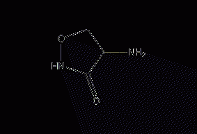 D-cycloserine structural formula