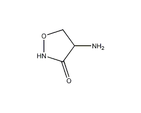 D-cycloserine structural formula