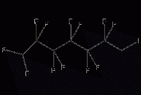 1H,1H,7H-iododecafluoroheptyl ester structural formula