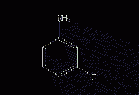 M-fluoroaniline structural formula