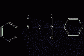 Structural formula of benzene sulfinate sulfide