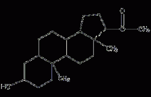 别孕烯醇酮结构式