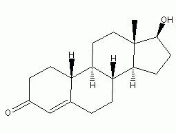 Nandrolone structural formula