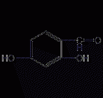 2,4-dihydroxybenzaldehyde structural formula