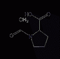 N-acetyl-L-proline structural formula