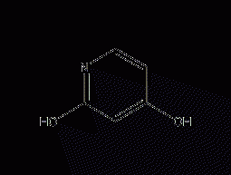 2,4-dihydroxypyridine structural formula