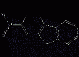 2-nitrofluorene structural formula