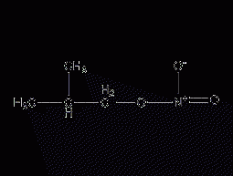 Isobutyl nitrate structural formula