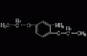 2,5-diethoxyaniline structural formula