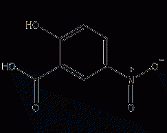 5-nitrosalicylic acid structural formula