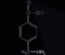 4-aminomethylbenzoic acid structural formula