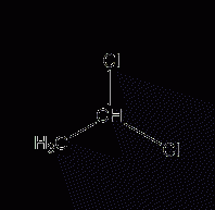 1,1-dichloroethane structural formula