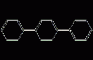 Structural formula of p-terphenyl