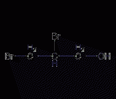 2,3-dibromo-1-propanol structural formula