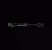 Formaldehyde oxime structural formula