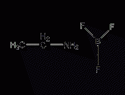 Boron trifluoride ethylamine complex structural formula