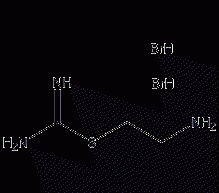 S-(2-aminoethyl)isothiourea dihydrobromide structural formula