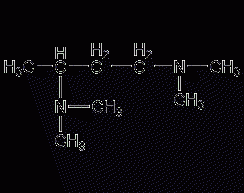 N,N,N',N'-tetramethyl-1,3-butanediamine structural formula