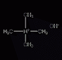 Tetramethylammonium hydroxide structural formula